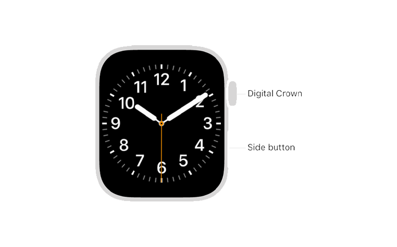 Apple Watch buttons