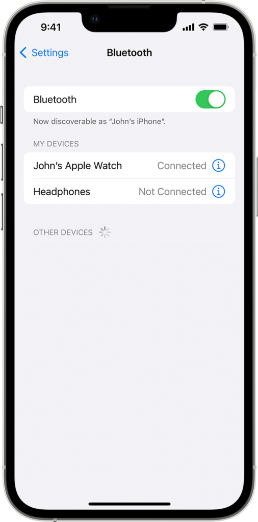 bluetooth issues on iphone